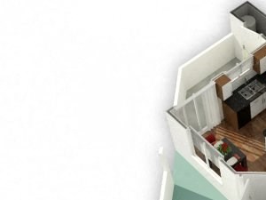 1 Bed 1 Bath Cobalt Floor plan 1 Bed 1 Bath Cobalt Floor plan, at The Bristol at Sunset, Henderson, 89014